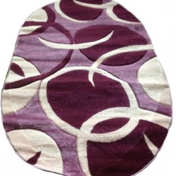 Синтетичний килим Frize Premium 0999A lila  - Висока якість за найкращою ціною в Україні
